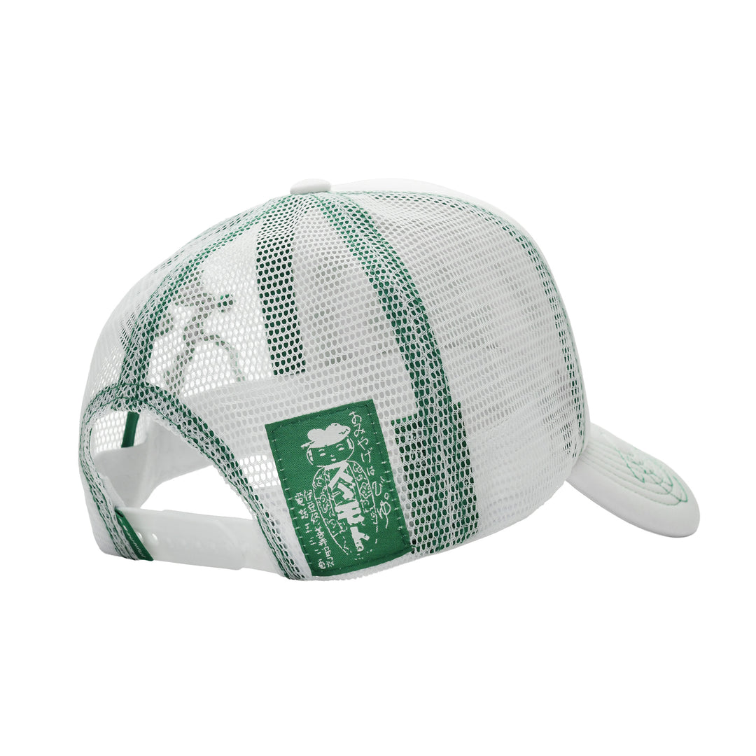b.i Foam Trucker Hat (White / Green)