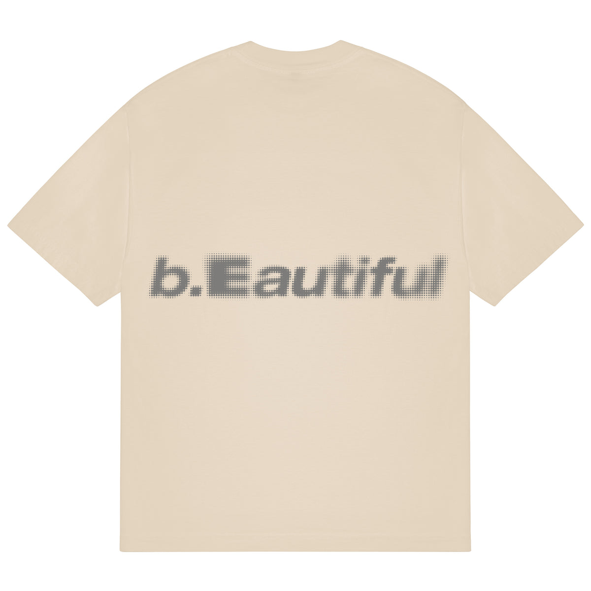 b-mode T-Shirt (Beige/Grey)