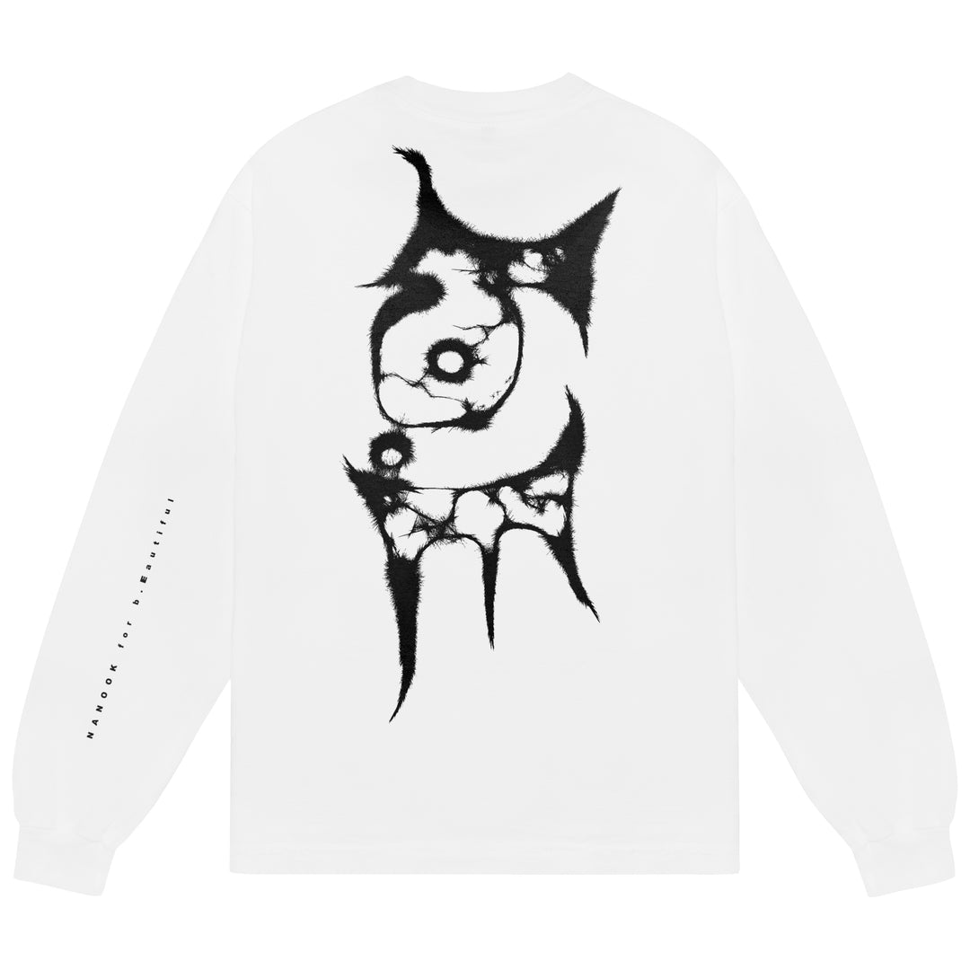 b.Eautiful x NANOOK Shinka LS T-Shirt (White)